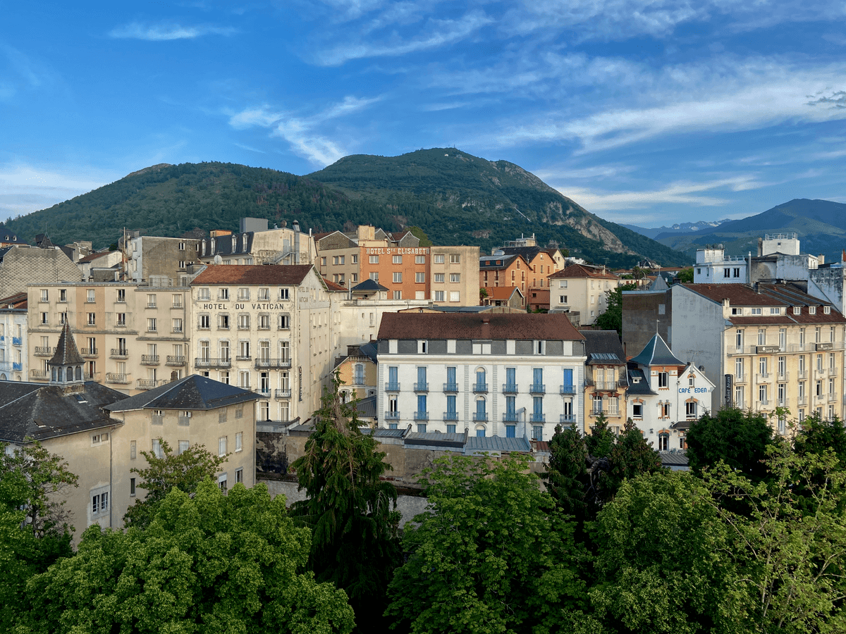 Lourdes landscape